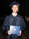 Dave graduating from Fullerton College 2004.  AA in Business and AS in Computer Information Systems.