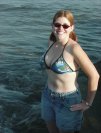 Enjoying the sun.