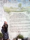 Harmony holding the Mayor of Harmony, CA