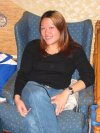 Melinda comes by daves place to chat