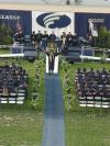 Israel gets his diploma and being silly