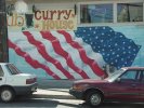 This was a neat mural that I stumbled upon during my walk around town