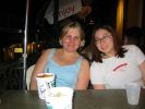 Suzanne & Kristie sitting on a balcony