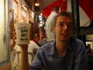 Dave enjoys his Big Butt Rita drink