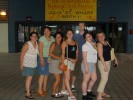 New Orleans Port, where we waited in line for hours to get bussed an hour away