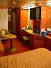 Another room picture, notice the vent grill in the wood where the locked up bar fridge made some knocking noise that drove me crazy