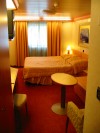 View of the room as sen from the entrance.