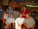 All the guys at Hooters in Anaheim, CA