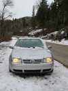 Snowballs vs 2000 VW Jetta