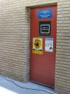 Entering the building where JPL makes some of the specialized componets for its missions.