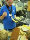 JPL volunteer explains what Areogel is.