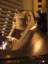 Inside the Luxor Pyramid