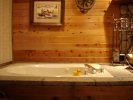 The hot tub was very very very nice